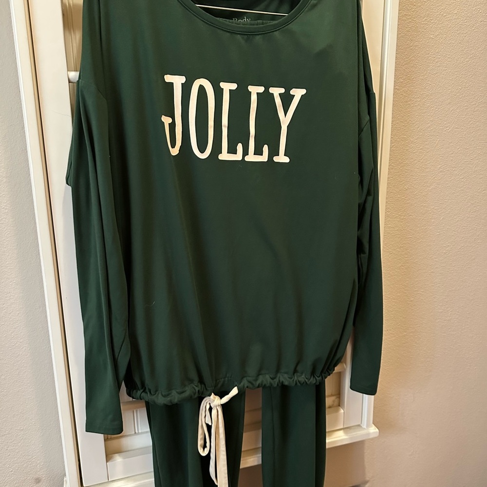 AnyBody Women's Pajamas in Dark Green